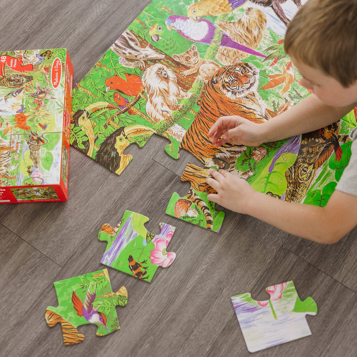 Rainforest Floor Puzzle - 48 Pieces product image 8