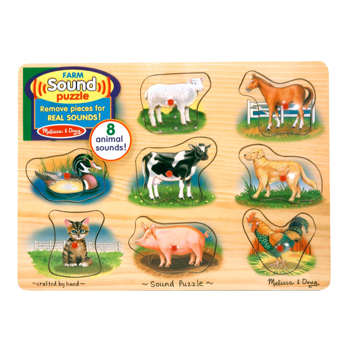 Farm Sound Puzzle - 8 Pieces product image 3