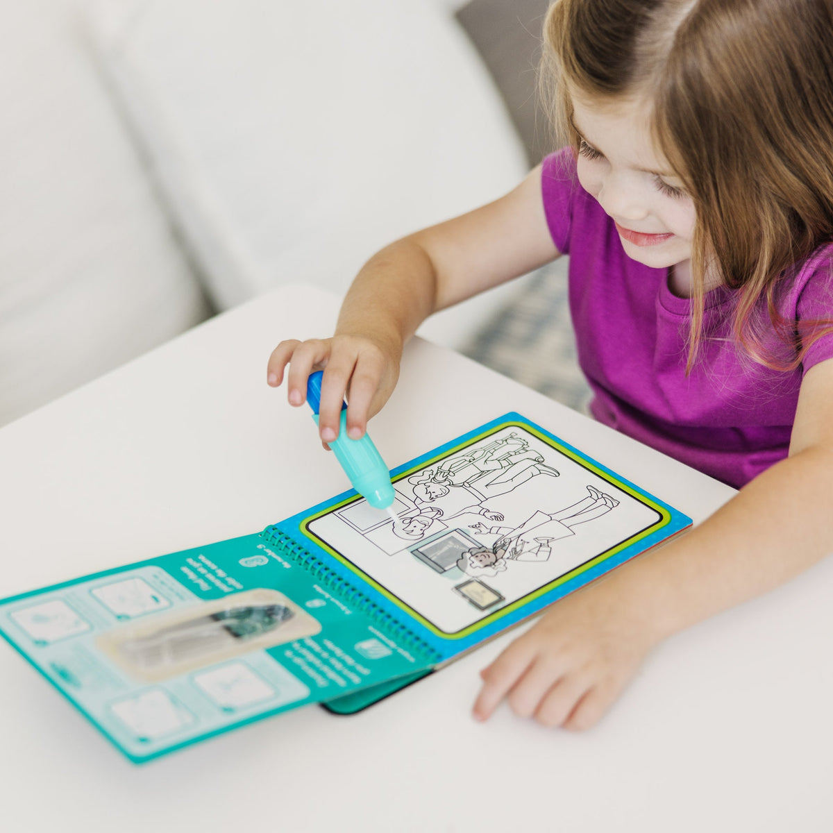 Water Wow! Occupations - Water Reveal Pad On the Go Travel Activity product image 2