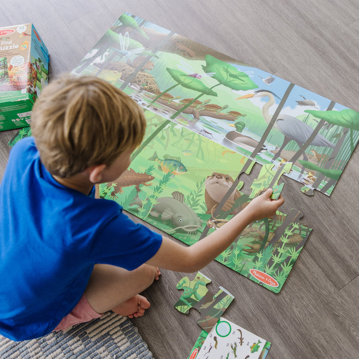 Let's Explore Double-Sided Seek & Find Puzzle product image 2